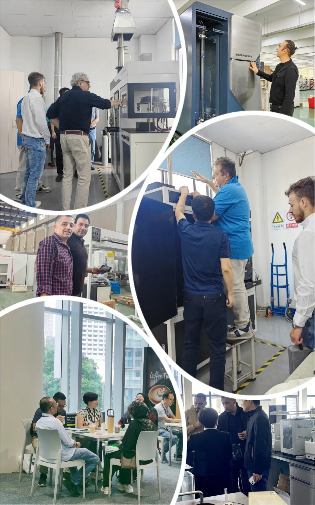 ASTM E648 ISO 9239-1 바닥 재료에 대한 바닥 방사성 패널 시험 장비 4