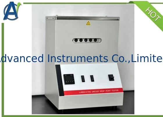 ASTM D2265 ISO6299 기름 떨어지는 점 검사 장치 넓은 온도 범위 기름 떨어지는 점 검사