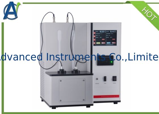 ASTM D87/ISO 3841 자동 파라핀 녹는점 검사기 자동 백스 녹는점 분석기