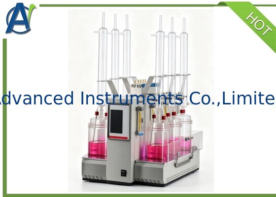 ASTM D1384 냉각 용액의 경화 성능 테스트를 위한 6 단위 경화 시험 장비