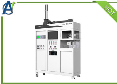 ABB 분석기와 ISO 5660 Part1 원뿔체 열량계 인화성 테스트 챔버