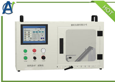 NFPA 702 착용 의복 캘리포니아 TB 117의 45의 ° 가연성 시험 장비