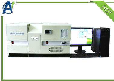 ASTM D5453 기름 해석기에 있는 자외선 형광 유황 함류량