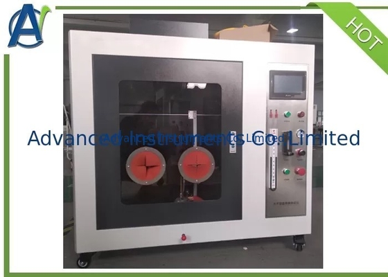 ISO 1210 폴리머 재료용 수평/수직 화염 시험기 IEC 60707